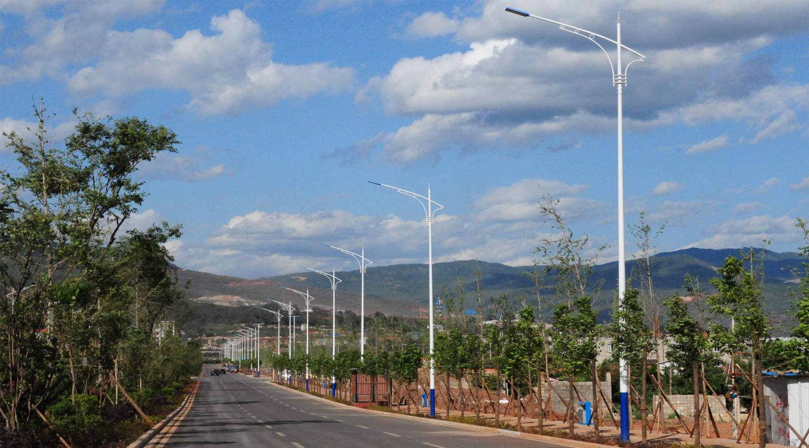 广东省东莞市某镇led路灯项目案例